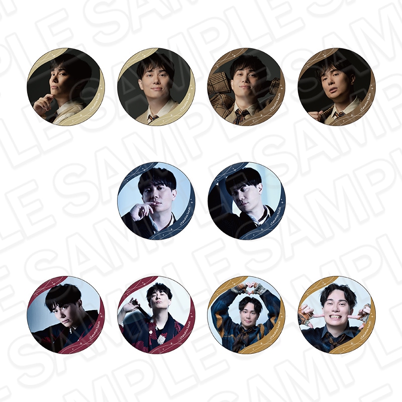 【事後通販】鈴木達央-POP UP SHOP-　缶バッジ(ランダム)　浪漫探訪【2026年2月中旬～3月上旬以降順次発送】