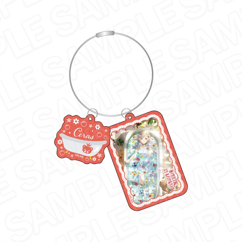【予約受付12/11まで】ラブライブ！蓮ノ空女学院スクールアイドルクラブ　ワイヤーキーホルダー　セラス 柳田 リリエンフェルト　Her-bath-rium ver.【2026年2月中旬頃発売】