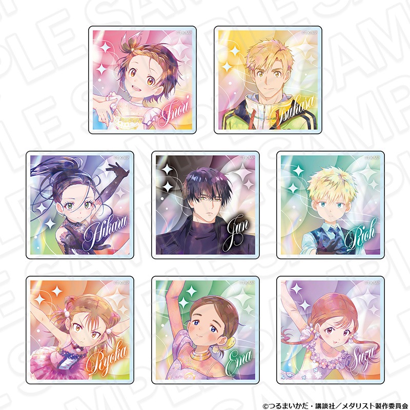 【事後通販】TVアニメ「メダリスト」　アクリルブロック(ランダム)　PALE TONE series【2026年2月下旬～3月中旬以降順次発送】