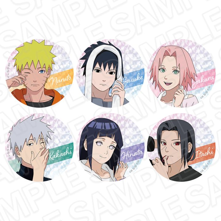 事後通販】NARUTO-ナルト- 疾風伝 ホログラムカンバッジ(ランダム