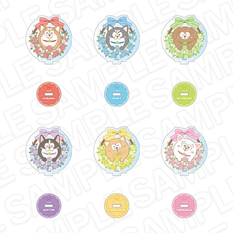 事後通販】まついぬ ミニアクリルスタンド(ランダム) 6周年 ver.【2026