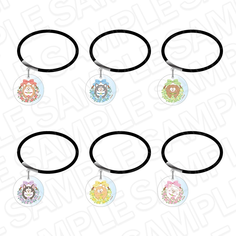 【事後通販】まついぬ　チャーム付きヘアゴム(ランダム)　6周年 ver.【2026年2月中旬～3月上旬以降順次発送】