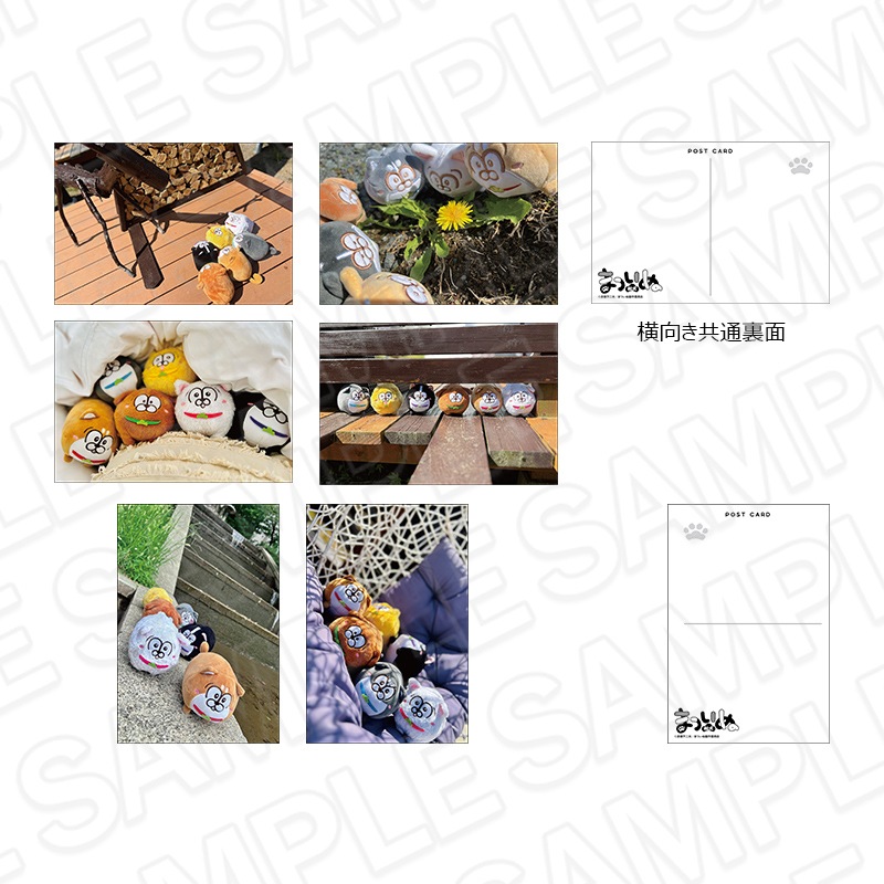【事後通販】まついぬ　ポストカードセット　まついぬにっき ver.　vol.2【2026年2月中旬～3月上旬以降順次発送】