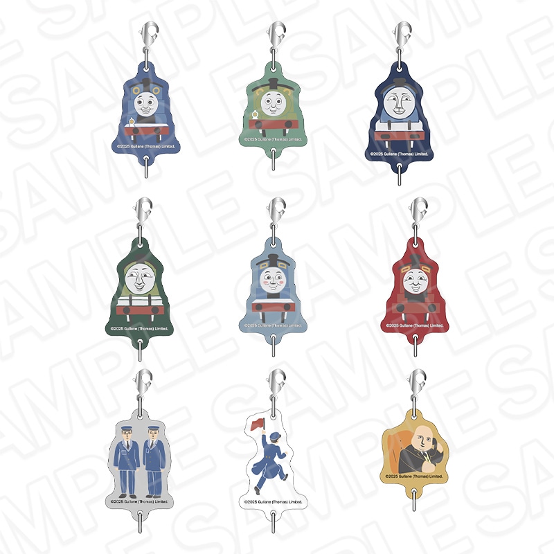 【CAFE STAND／POPUP SHOP事後通販】きかんしゃトーマス　つながるミニチャーム(ランダム)　OVERWORK SERIES【2026年2月中旬～3月上旬以降順次発送】