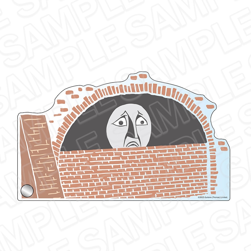 【CAFE STAND／POPUP SHOP事後通販】きかんしゃトーマス　アクリルメモボード　でてこいヘンリー　OVERWORK SERIES【2026年2月中旬～3月上旬以降順次発送】