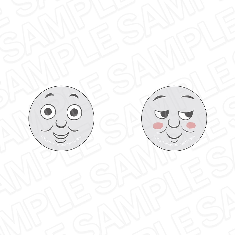 【CAFE STAND／POPUP SHOP事後通販】きかんしゃトーマス　ミニ缶バッジセット　パーシー　OVERWORK SERIES【2026年2月中旬～3月上旬以降順次発送】