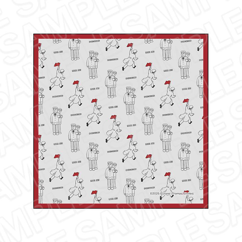 【CAFE STAND／POPUP SHOP事後通販】きかんしゃトーマス　ミニタオル　機関士がいっぱい　OVERWORK SERIES【2026年2月中旬～3月上旬以降順次発送】