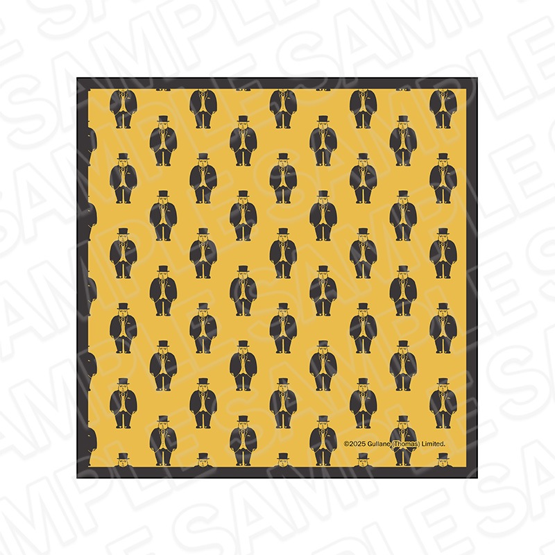 【CAFE STAND／POPUP SHOP事後通販】きかんしゃトーマス　ミニタオル　トップハム・ハット卿　OVERWORK SERIES【2026年2月中旬～3月上旬以降順次発送】