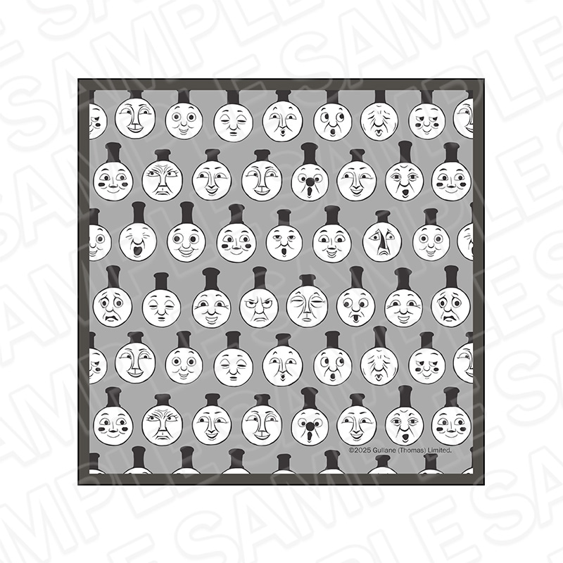 【CAFE STAND／POPUP SHOP事後通販】きかんしゃトーマス　ミニタオル　なかまたちがいっぱい　OVERWORK SERIES【2026年2月中旬～3月上旬以降順次発送】