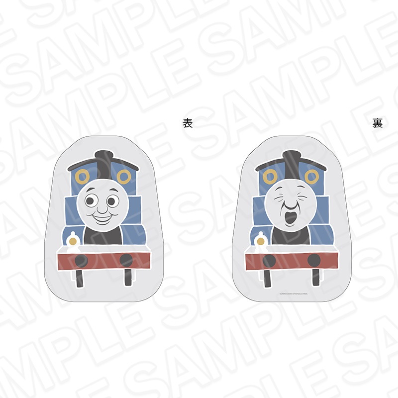 【CAFE STAND／POPUP SHOP事後通販】きかんしゃトーマス　ダイカットクッション　トーマス　OVERWORK SERIES【2026年2月中旬～3月上旬以降順次発送】