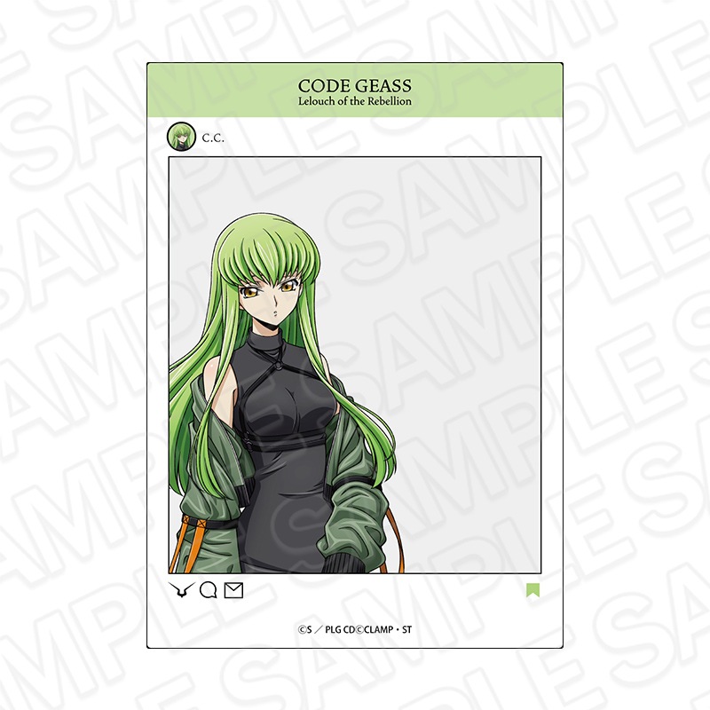 事後通販】アニメ「コードギアス 反逆のルルーシュ」 SNS風アクリル