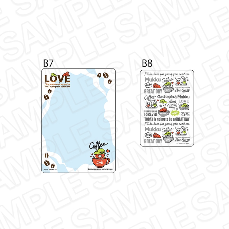 CAFE STAND事後通販】ガチャピン・ムック 硬質カードケースセット