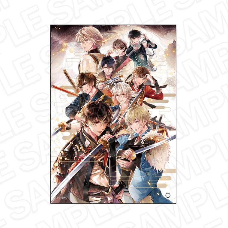 【CYBIRD SHOP事後通販】イケメン戦国 時をかける恋 -永縁-　B6アクリルアート 繋ぐ想いver. 【2026年3月中旬～4月上旬以降順次発送】