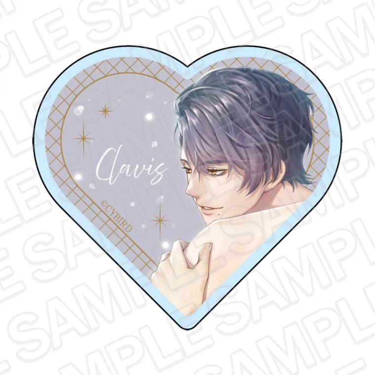 【CYBIRD SHOP事後通販】イケメン王子 美女と野獣の最後の恋　ハート型アクリルブロック　クラヴィス＝ルルーシュ　2025 Winter ver.【2026年3月中旬～4月上旬以降順次発送】