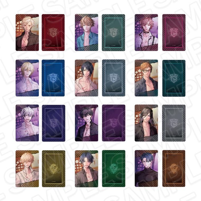 【CYBIRD SHOP事後通販】イケメンヴィラン 闇夜にひらく悪の恋　トレーディングカード Dark ver. 【2026年3月中旬～4月上旬以降順次発送】