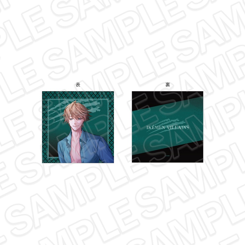 【CYBIRD SHOP事後通販】イケメンヴィラン 闇夜にひらく悪の恋　ミニクッション Dark ver. ハリソン【2026年3月中旬～4月上旬以降順次発送】