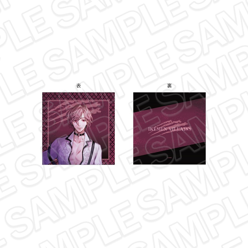 【CYBIRD SHOP事後通販】イケメンヴィラン 闇夜にひらく悪の恋　ミニクッション Dark ver. リアム【2026年3月中旬～4月上旬以降順次発送】