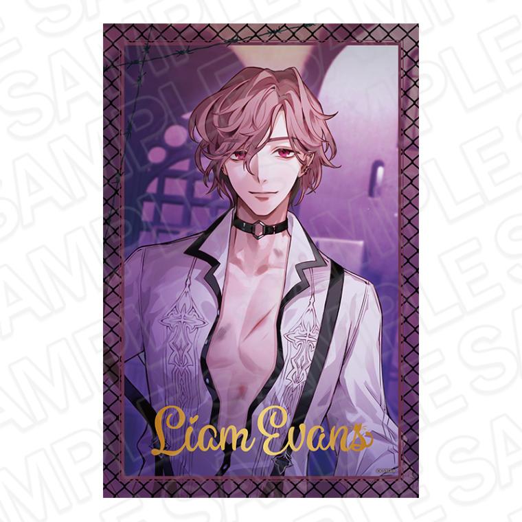 【CYBIRD SHOP事後通販】イケメンヴィラン 闇夜にひらく悪の恋　デカブロマイド Dark ver. リアム【2026年3月中旬～4月上旬以降順次発送】