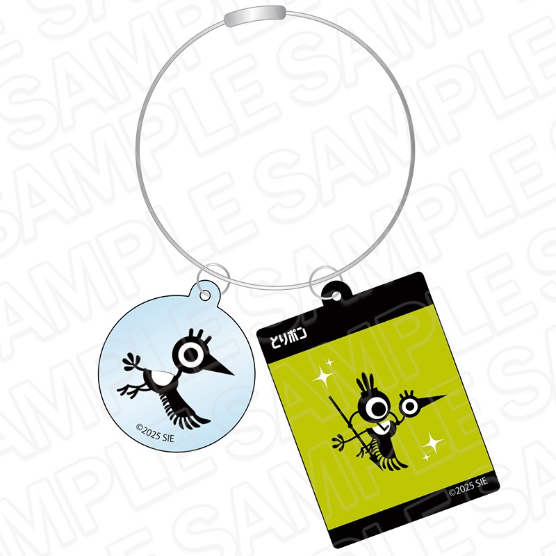 【事後通販】パタポン1+2 リプレイ　ワイヤーキーホルダー　とりポン【2026年3月中旬～4月上旬以降順次発送】