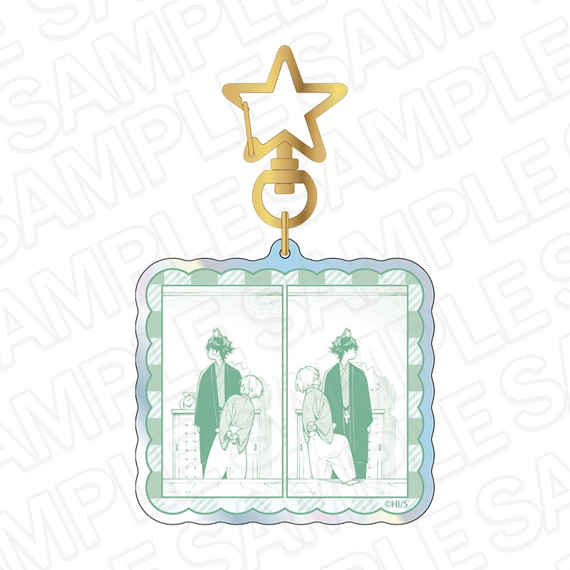 【事後通販】狼への嫁入り～異種婚姻譚～　オーロラアクリルキーホルダー　D【2026年3月中旬～4月上旬以降順次発送】