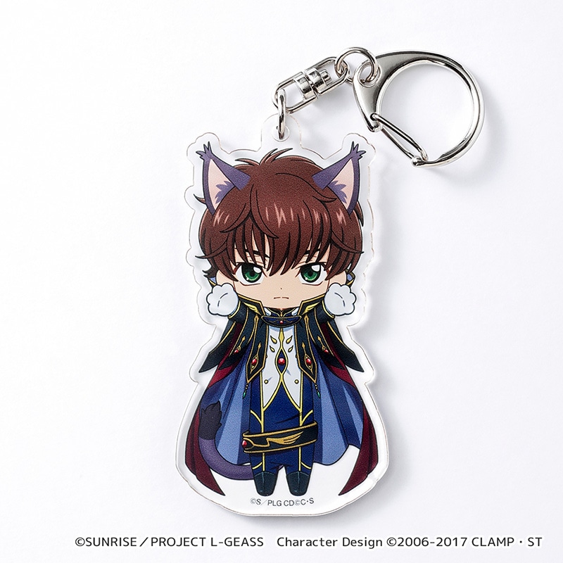 コードギアス 反逆のルルーシュ】のび猫アクリルキーホルダー（スザク