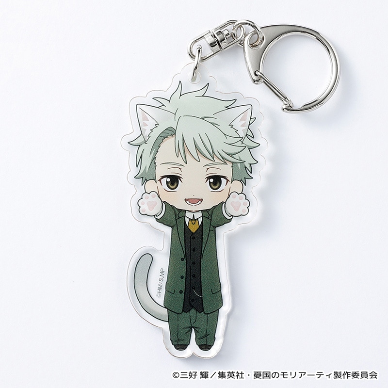 【憂国のモリアーティ】のび猫アクリルキーホルダー（ジョン・Ｈ・ワトソン） [キャラfab]【ご注文から1～2ヶ月前後でお届け予定】