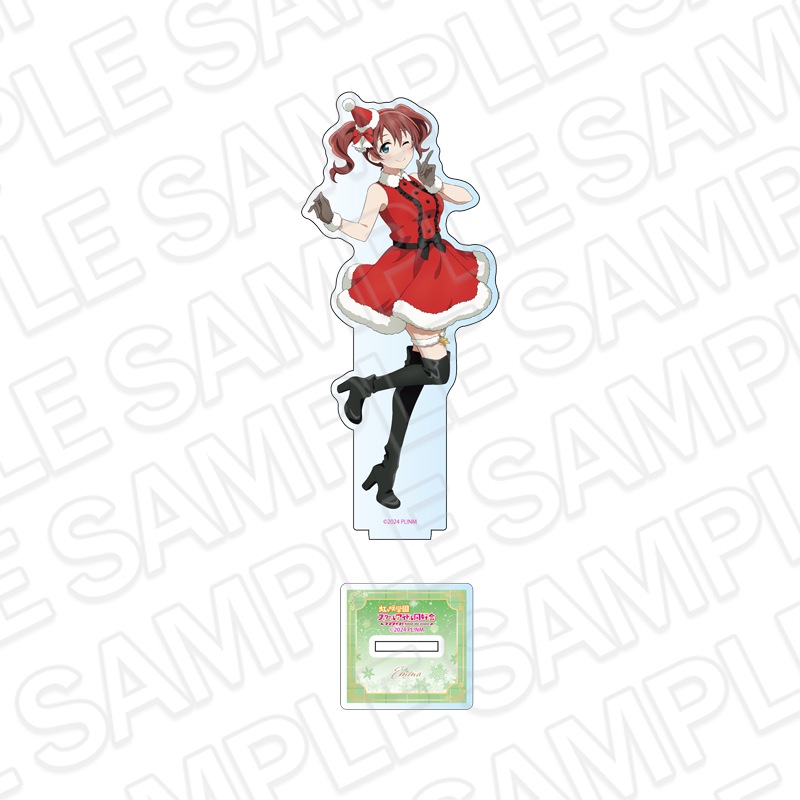 【事後通販】ラブライブ！虹ヶ咲学園スクールアイドル同好会（TOKIMEKI Winterフェス） アクリルスタンド サンタ風衣装ver. エマ・ヴェルデ [バンダイナムコフィルムワークス]【2026年3月中旬～4月上旬以降順次発送】