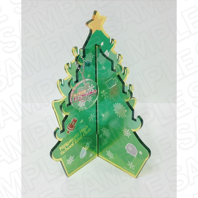 【事後通販】ラブライブ！虹ヶ咲学園スクールアイドル同好会　チャーム付きアクリルツリー　サンタ風衣装 ver.【2026年3月中旬～4月上旬以降順次発送】
