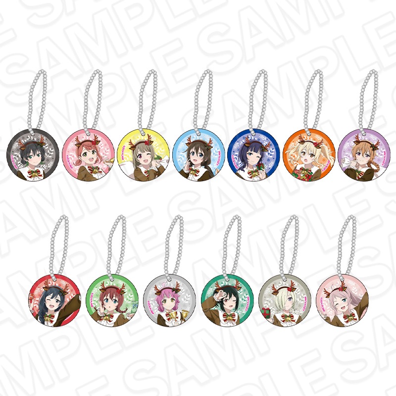 【事後通販】ラブライブ！虹ヶ咲学園スクールアイドル同好会　アクリルミニチャーム　トナカイ風衣装 ver.【2026年3月中旬～4月上旬以降順次発送】