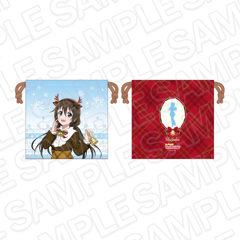 【事後通販】ラブライブ！虹ヶ咲学園スクールアイドル同好会　サテン巾着　桜坂しずく　トナカイ風衣装 ver.【2026年3月中旬～4月上旬以降順次発送】