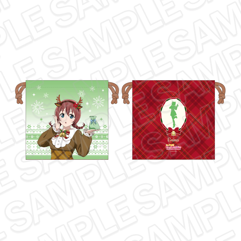 ラブライブ！ 虹ヶ咲 トナカイ衣装 全13種 事後通販】ラブライブ！虹ヶ咲学園スクールアイドル同好会 サテン巾着