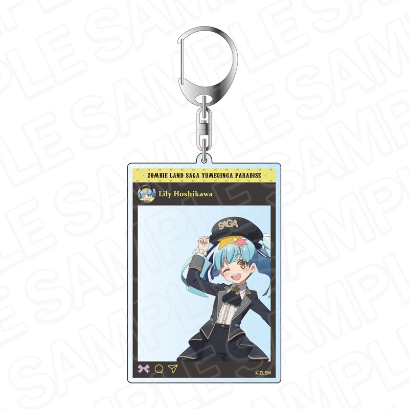 ゾンビランドサガ　紺野純子　アクリルキーホルダー　セット 予約受付1/8まで】劇場版『ゾンビランドサガ ゆめぎんがパラダイス