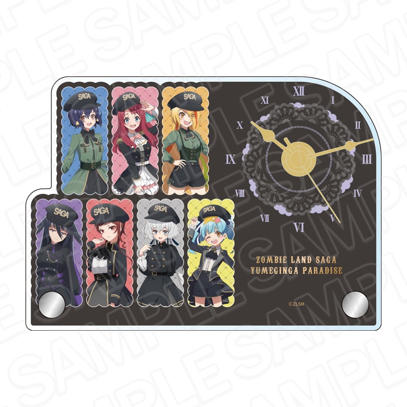 ゾンビランドサガ　ゲーマーズ限定　アクリルスタンド　ミリタリーロリータ　3点 予約受付1/8まで】劇場版『ゾンビランドサガ ゆめぎんがパラダイス