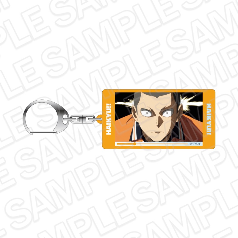 先行通販】アニメ「ハイキュー!!」 オーロラアクリルキーホルダー 田中