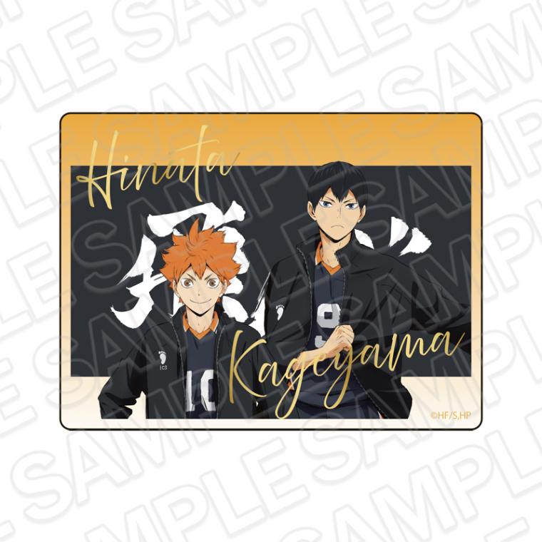 先行通販】アニメ「ハイキュー!!」 アクリルブロック 日向翔陽・影山飛