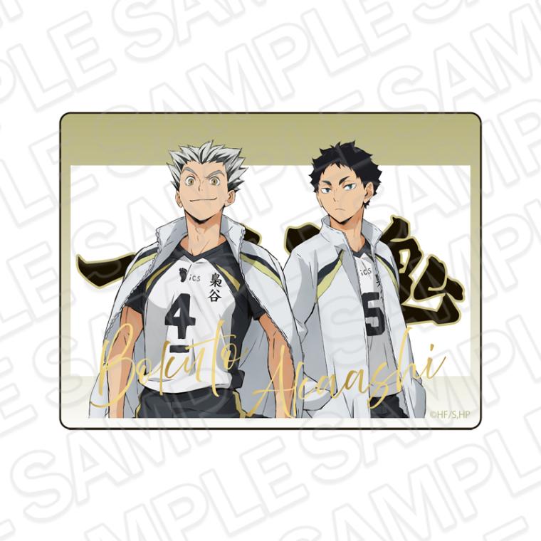 先行通販】アニメ「ハイキュー!!」 アクリルブロック 及川 徹・岩泉 一