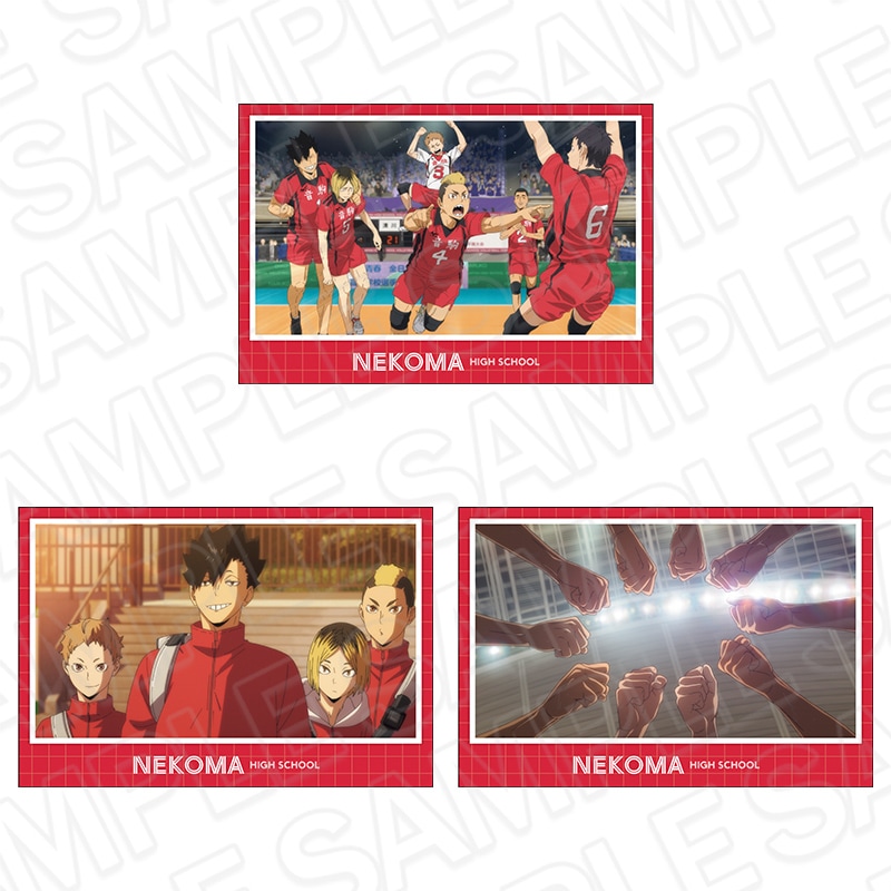 先行通販】アニメ「ハイキュー!!」 ポストカードセット 音駒高校【2026