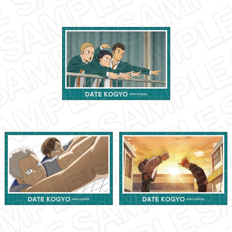 先行通販】アニメ「ハイキュー!!」 アクリルブロック 及川 徹・岩泉 一