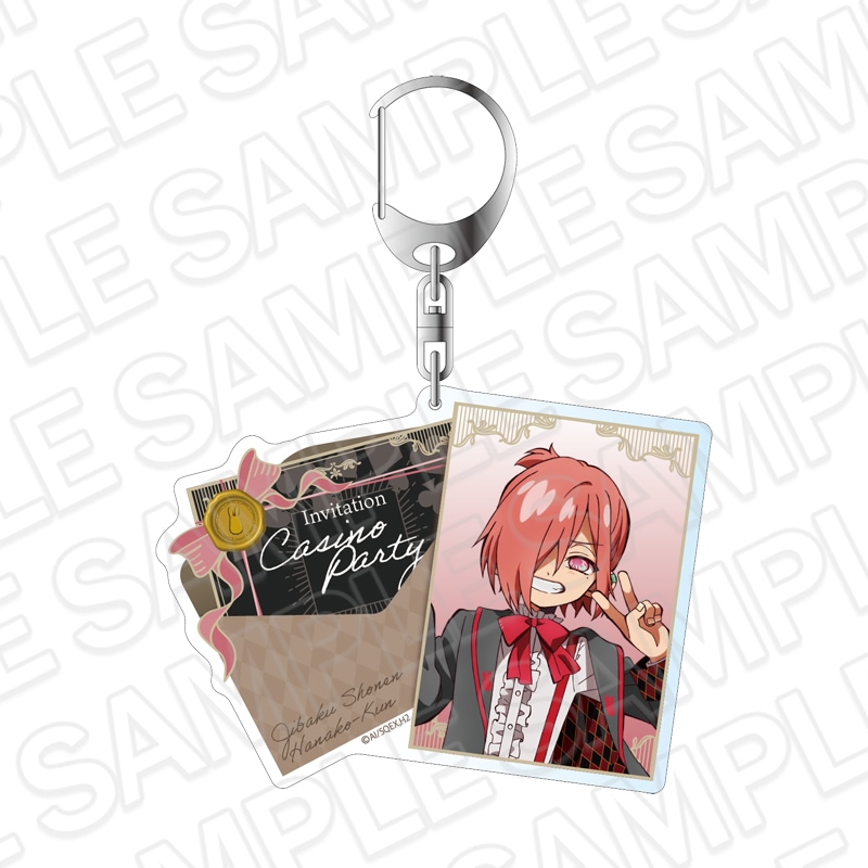 【事後通販】TVアニメ「地縛少年花子くん２」　アクリルキーホルダー　ミツバ　カジノ ver.【2026年3月中旬～4月上旬以降順次発送】