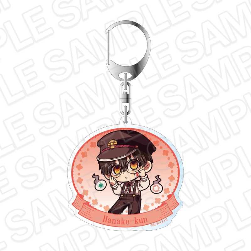 【事後通販】TVアニメ「地縛少年花子くん２」　ホログラムキーホルダー　花子くん　眼鏡 デフォルメ ver.【2026年3月中旬～4月上旬以降順次発送】