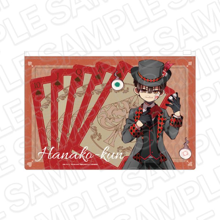 【事後通販】TVアニメ「地縛少年花子くん２」　クリアポーチ　花子くん　カジノ ver.【2026年3月中旬～4月上旬以降順次発送】