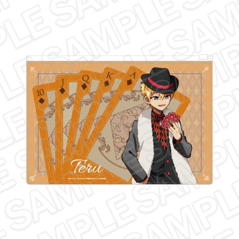 【事後通販】TVアニメ「地縛少年花子くん２」　クリアポーチ　源 輝　カジノ ver.【2026年3月中旬～4月上旬以降順次発送】