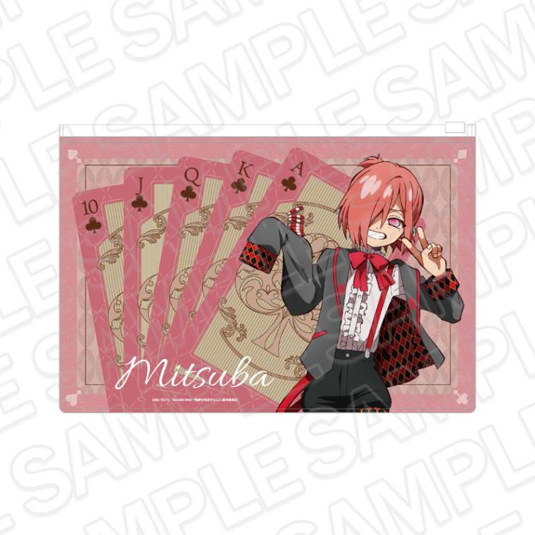 【事後通販】TVアニメ「地縛少年花子くん２」　クリアポーチ　ミツバ　カジノ ver.【2026年3月中旬～4月上旬以降順次発送】