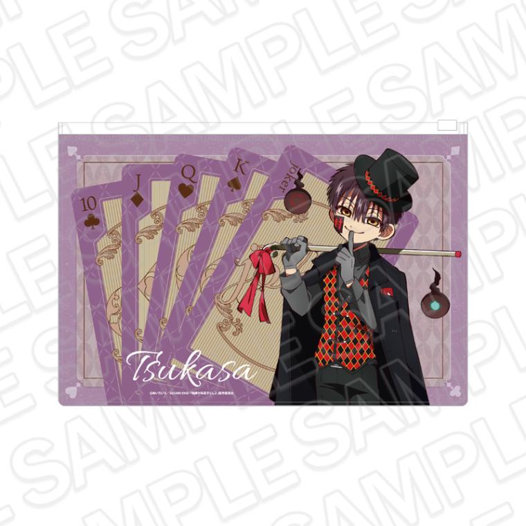 【事後通販】TVアニメ「地縛少年花子くん２」　クリアポーチ　つかさ　カジノ ver.【2026年3月中旬～4月上旬以降順次発送】