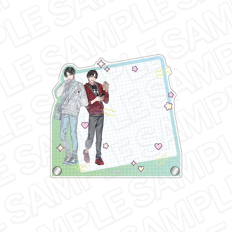 【事後通販】魔道祖師　アクリルメモボード　魔道学園 ver.【2026年3月下旬～4月中旬以降順次発送】