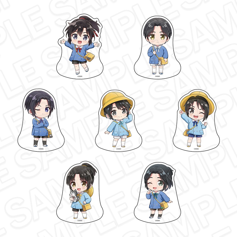 【事後通販】魔道祖師　ゆらゆらアクリルブロック(ブラインド)　デフォルメ　魔道学園 ver.A【2026年3月下旬～4月中旬以降順次発送】