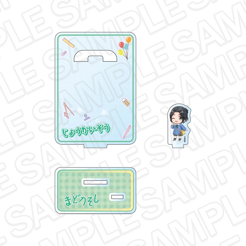 【事後通販】魔道祖師　カンバッジスタンド　聶懐桑　デフォルメ　魔道学園 ver.A【2026年3月下旬～4月中旬以降順次発送】