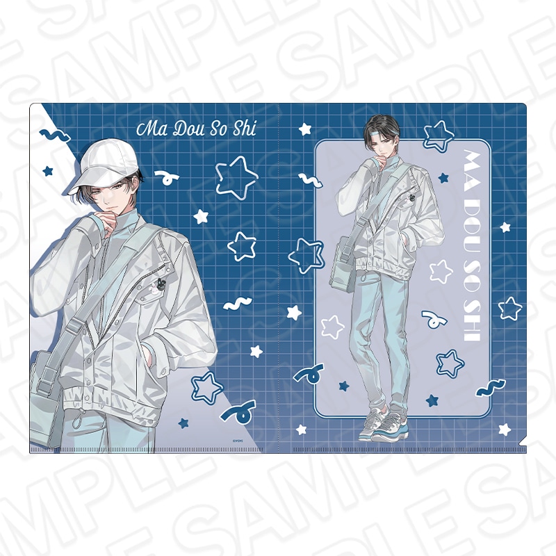 【事後通販】魔道祖師　クリアファイル　藍忘機　魔道学園 ver.A【2026年3月下旬～4月中旬以降順次発送】