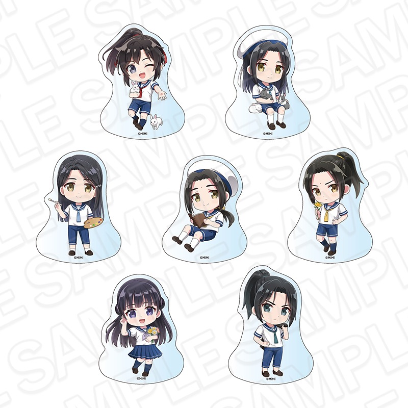 事後通販】魔道祖師 ゆらゆらアクリルブロック(ランダム) デフォルメ