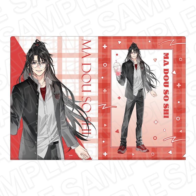 魔道祖師公式通販】魔道祖師 クリアファイル 魏無羨 魔道学園 ver.B II